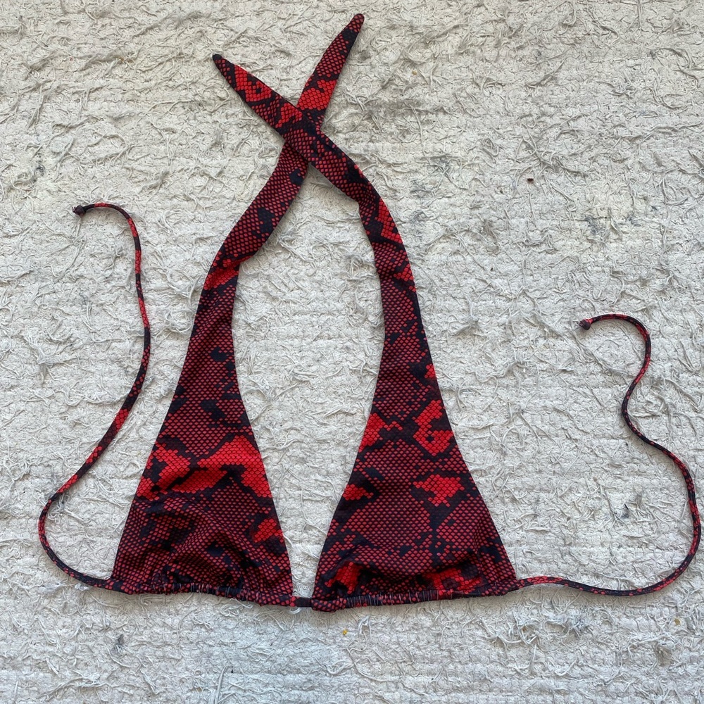 Inamorata Orpheus Snake Print Top